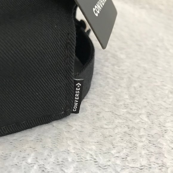 Converse Mens Logo Lock-Up Baseball Hat One Size 10022130-001 NWT - Picture 5 of 6